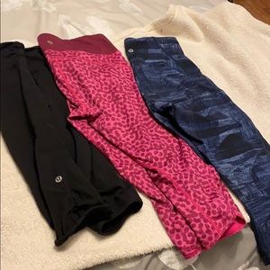 lululemon athletica Pants - 3 crop bundle lululemon athletica Pants - 3 crop bundle